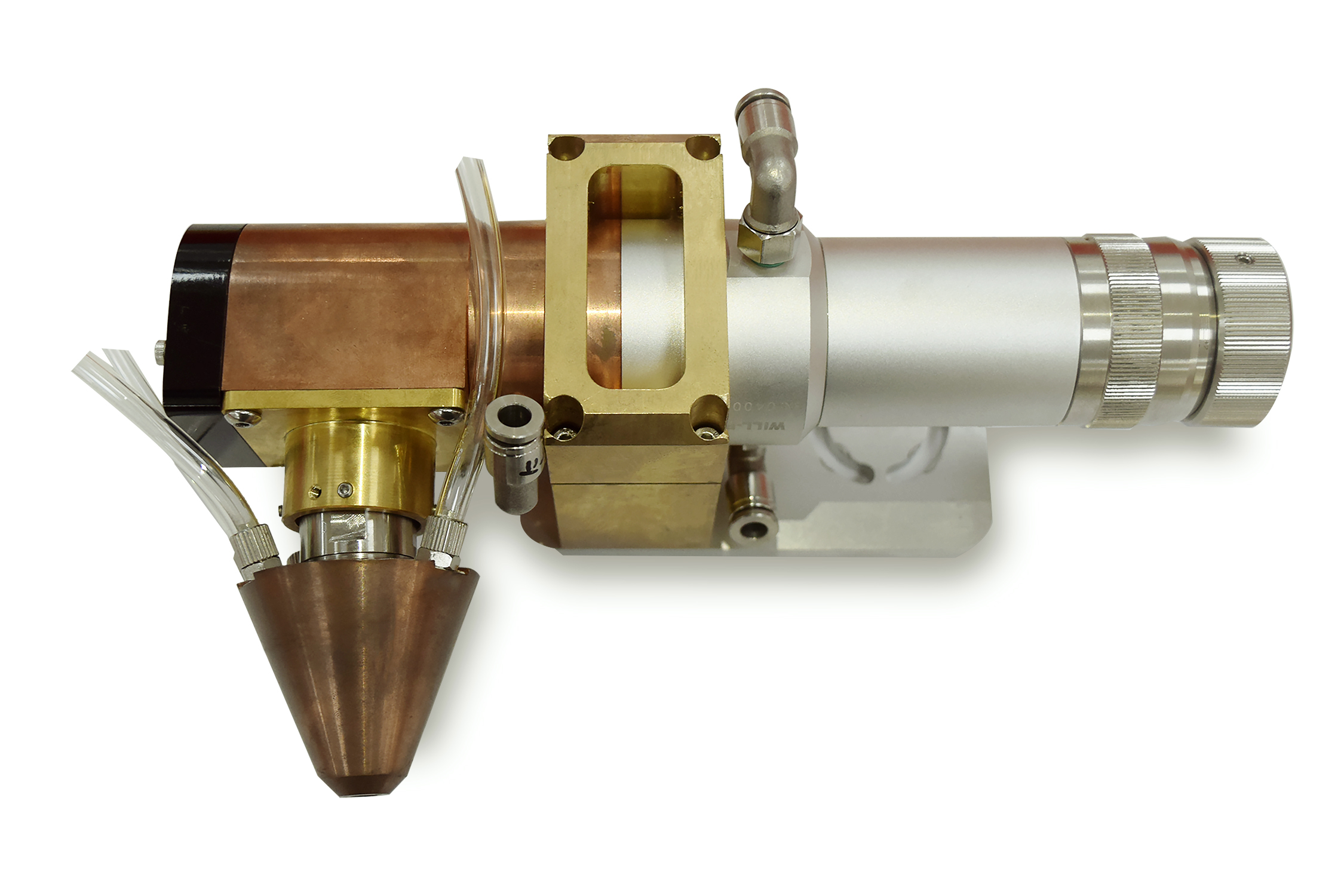 Small laser cladding head