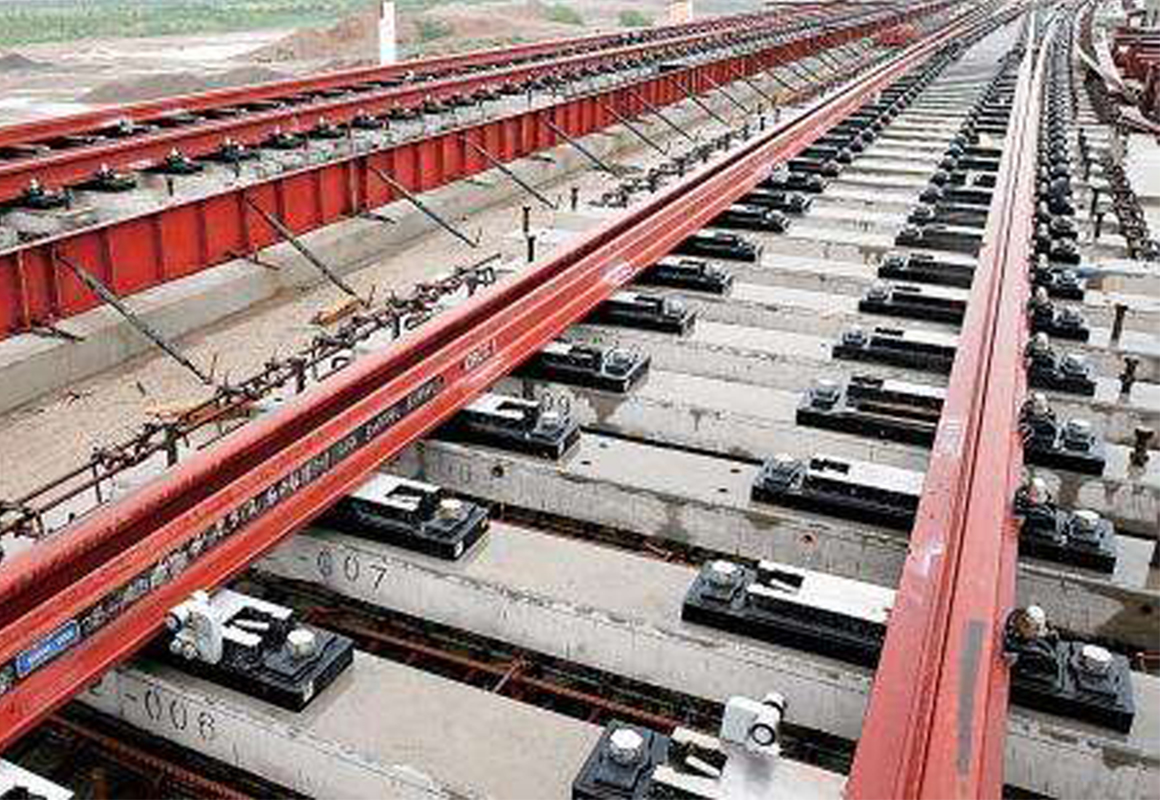 High-speed slide table surface strengthening