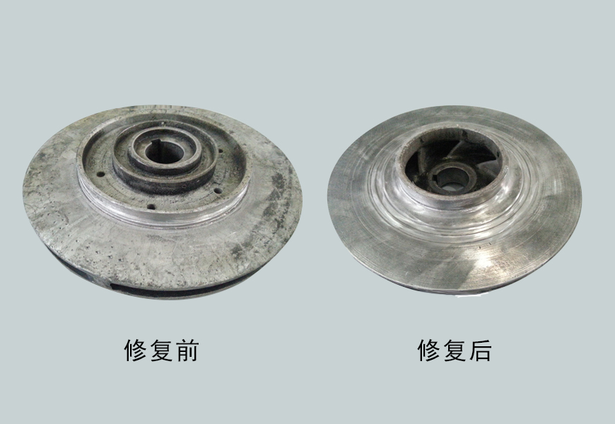 Repair of Hastelloy impeller