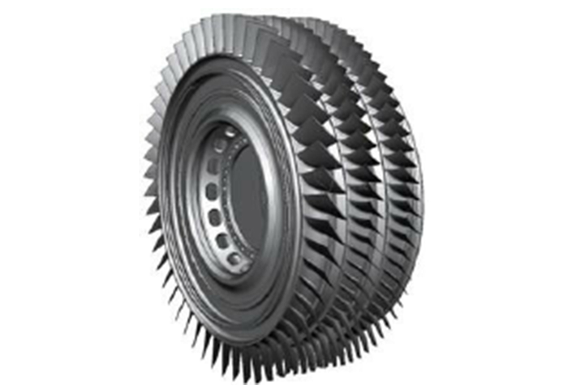 Compressed blade repair